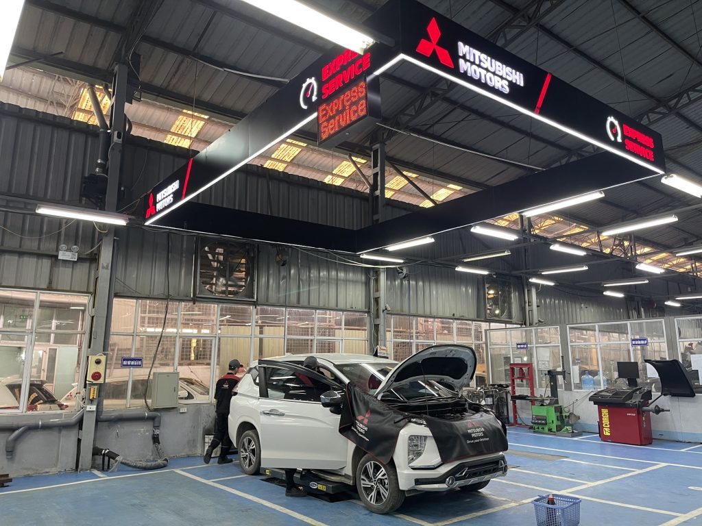 Bảo dưỡng phụ tùng ô tô Mitsubishi Mirage định kỳ