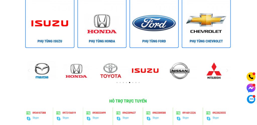 phụ tùng ford transit nhập khẩu